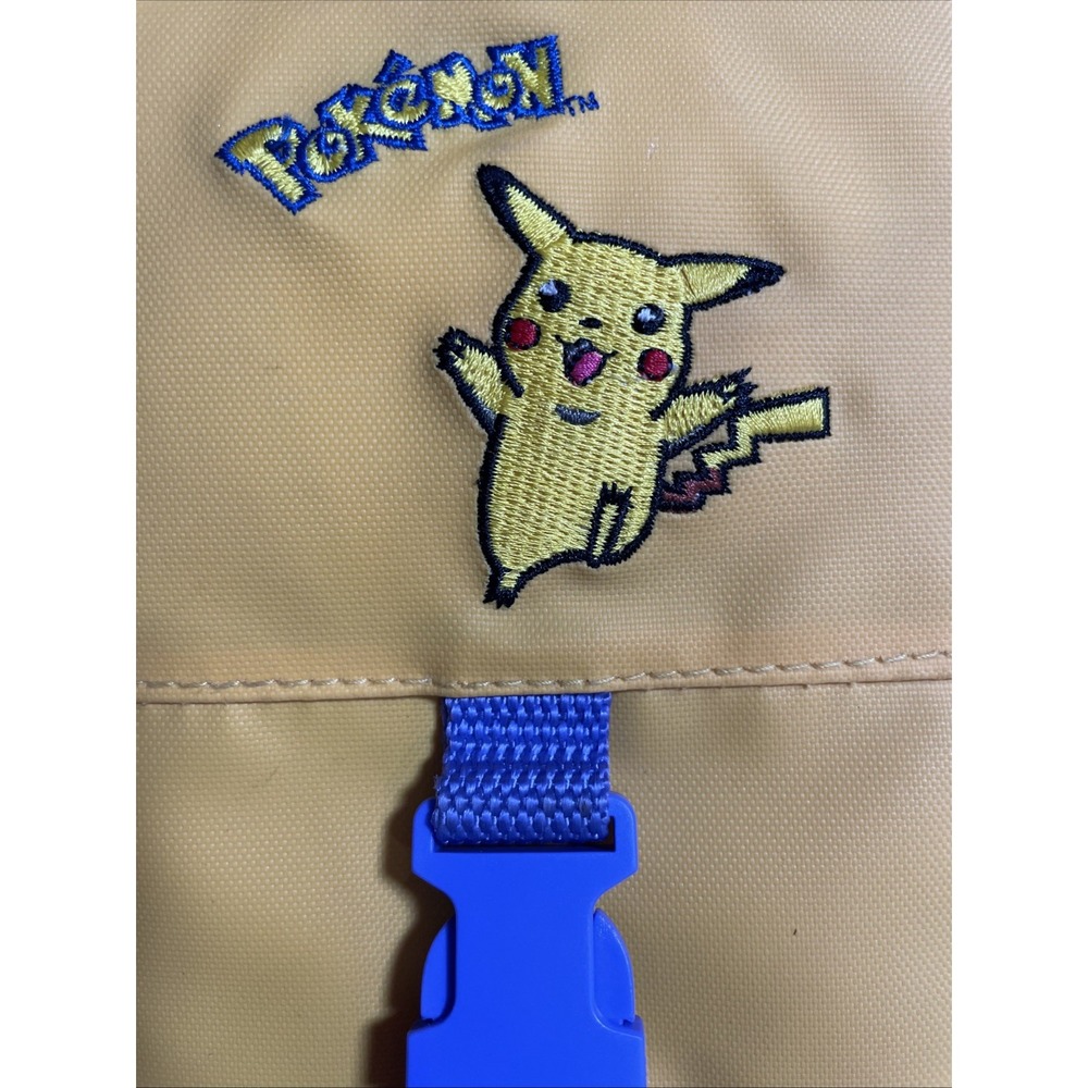 Vintage Pokemon Game Boy Color Pikachu Carrying Case Bag Strap Clip Belt Loop‎